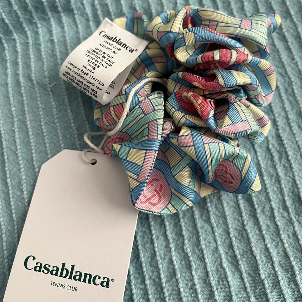 Casablanca Silk Scruchie